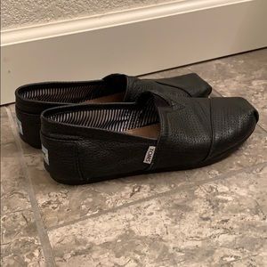 Toms leather wedding shoes